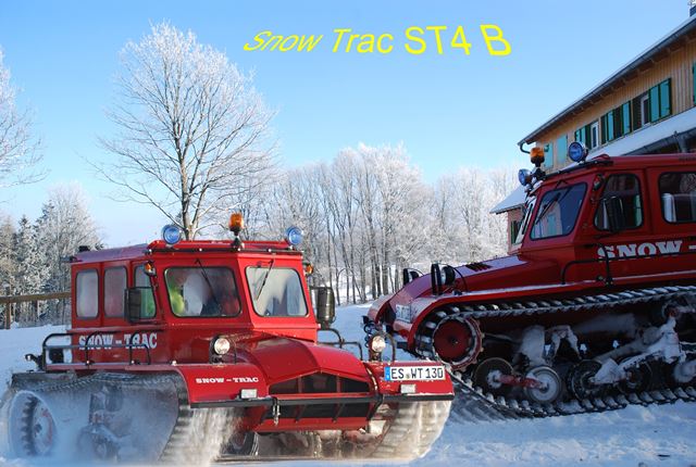 Snow Trac St4, Pistenraupe, Kettenfahrzeug, Ratrac